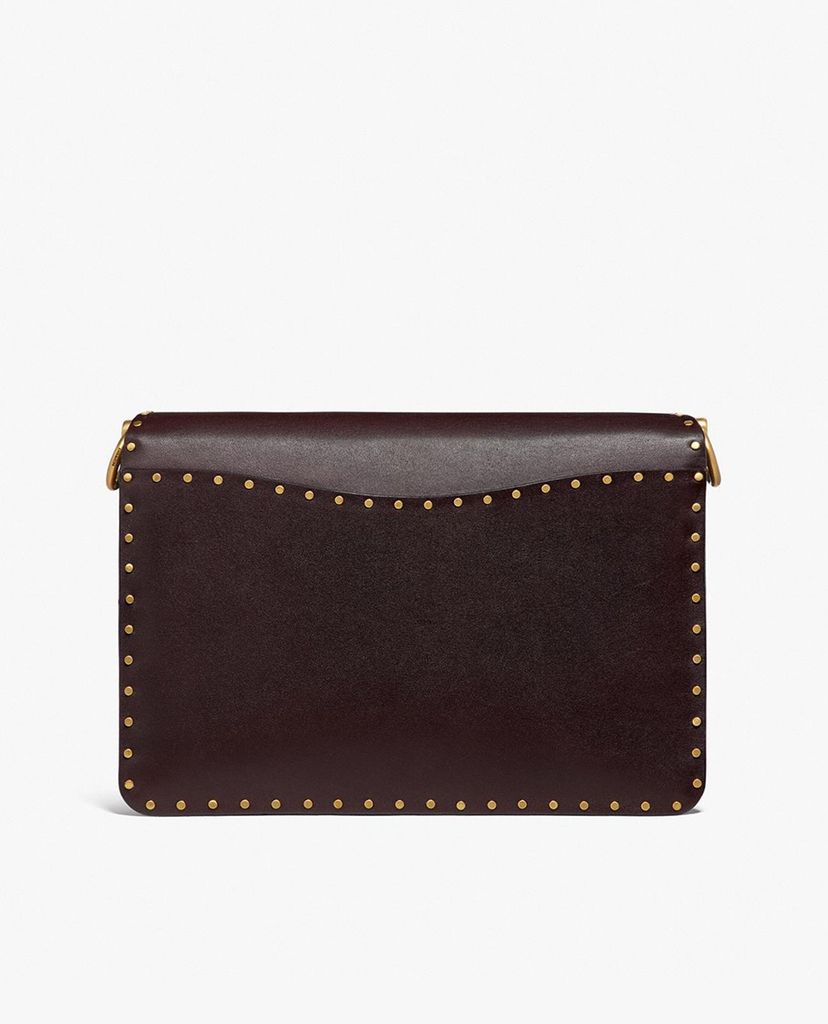 COACH - Túi đeo vai chữ nhật nắp gập Bolsa Dreamer