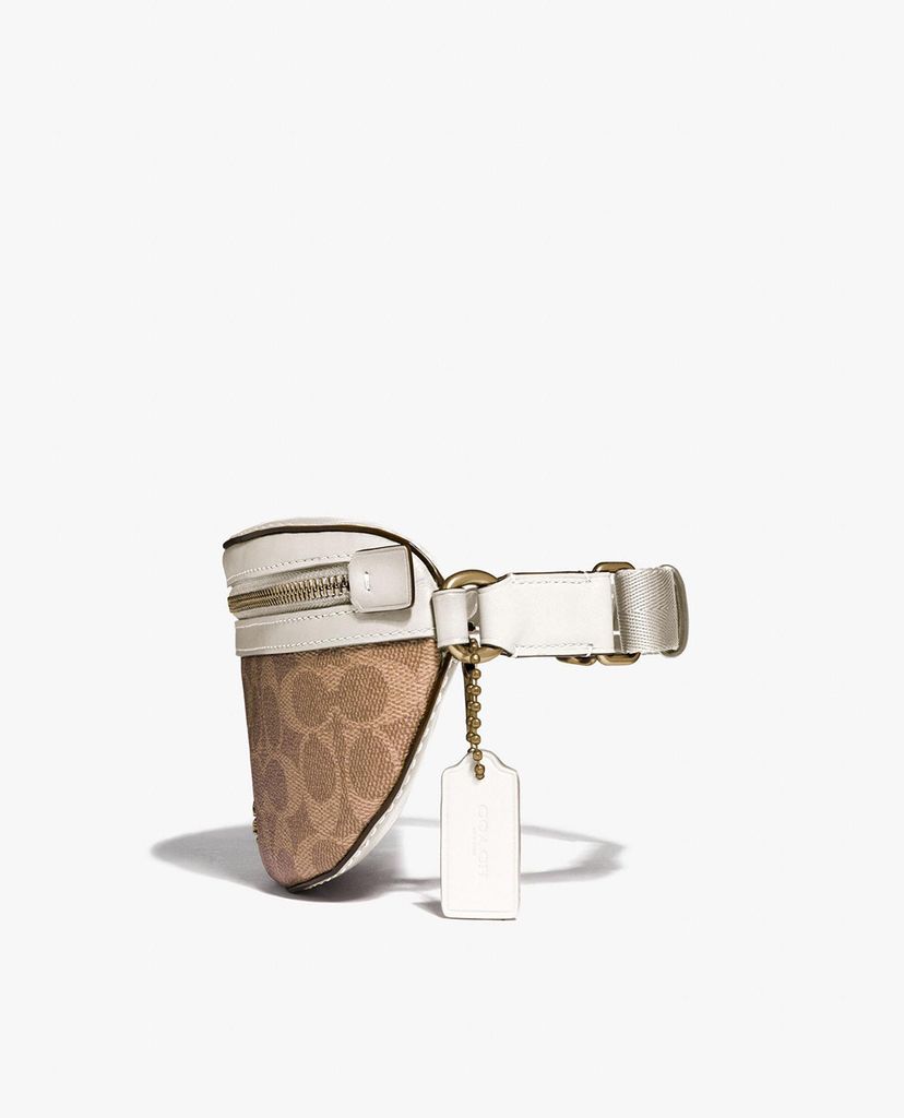 COACH - Túi bao tử nữ Signature Canvas