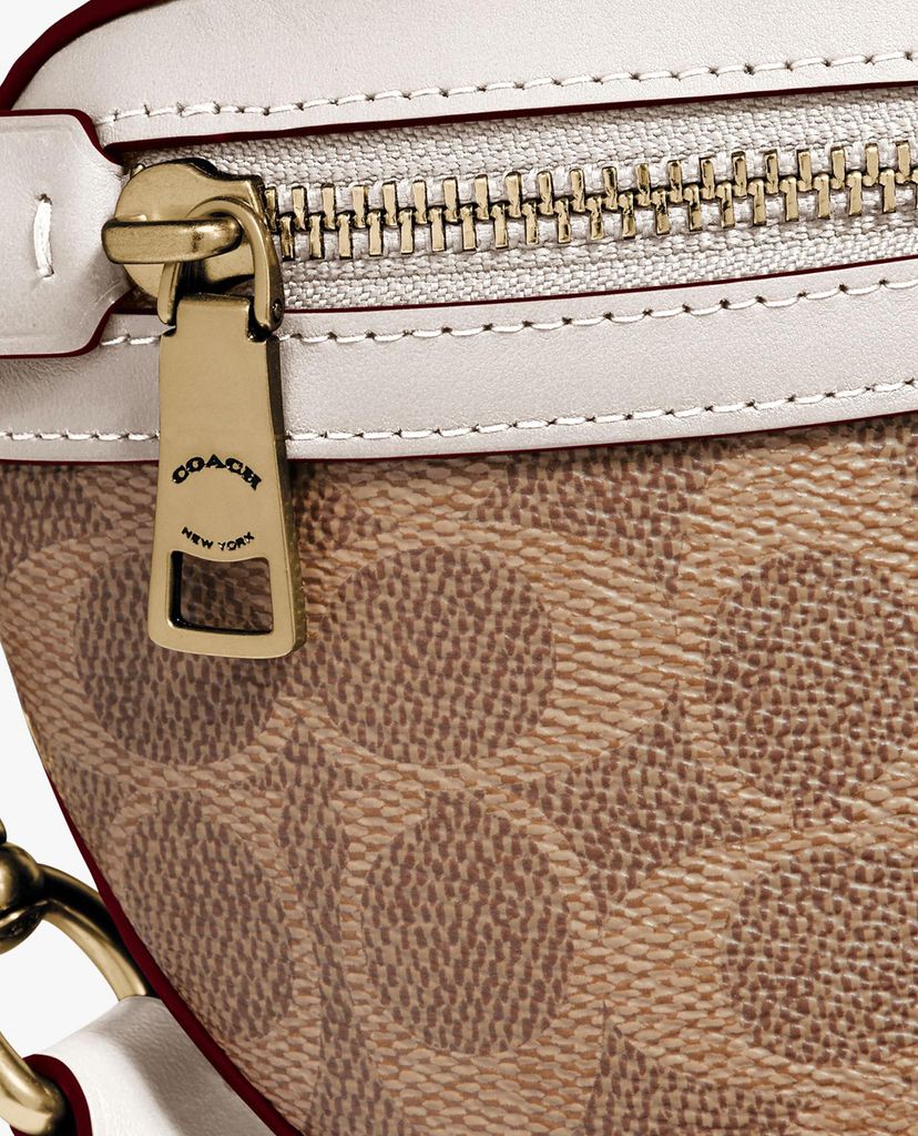 COACH - Túi bao tử nữ Signature Canvas