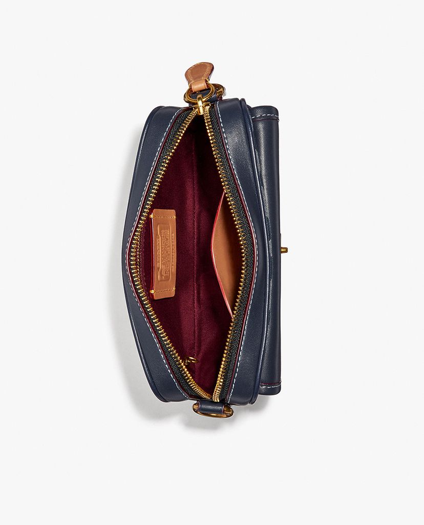 COACH - Túi đeo chéo nữ chữ nhật Chambray