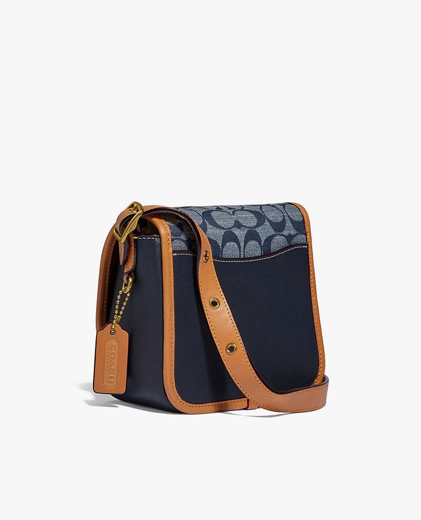 COACH - Túi đeo chéo nữ nắp gập Rambler 16
