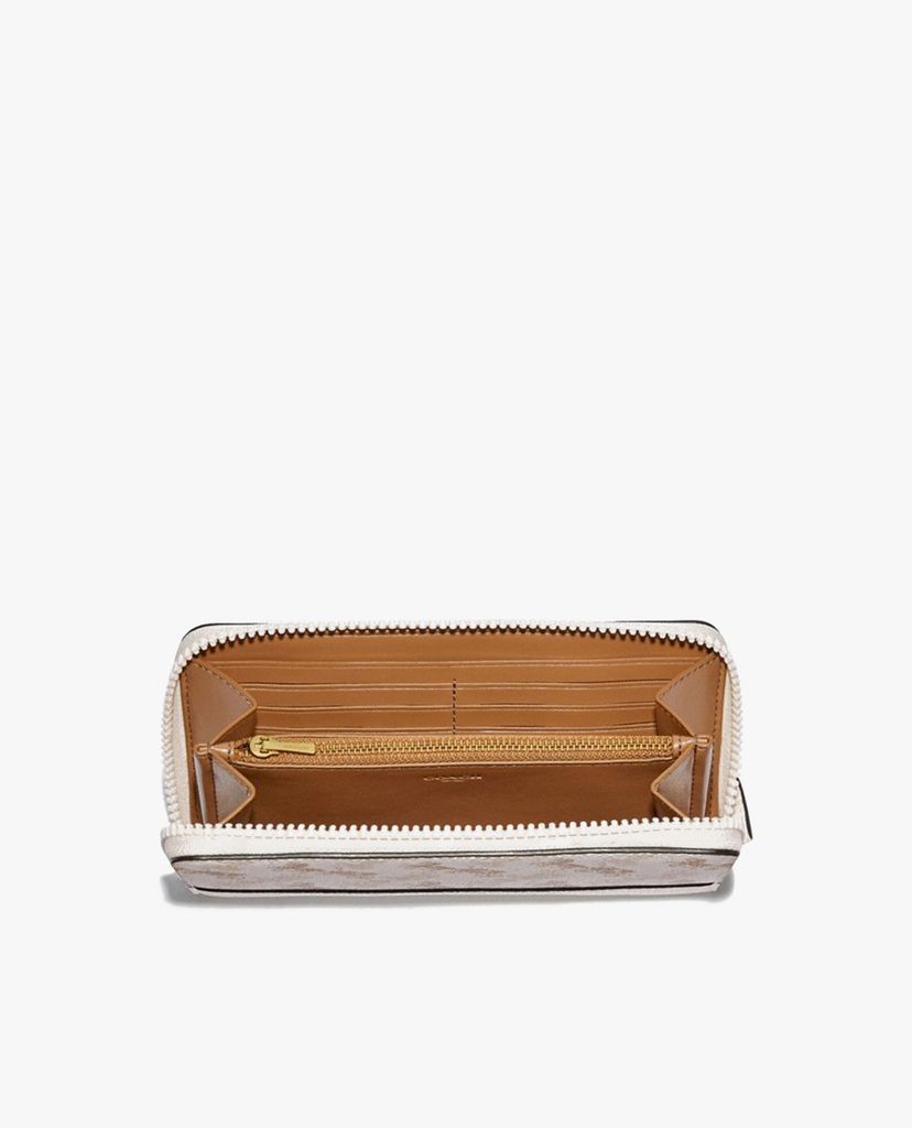 COACH - Ví cầm tay nữ chữ nhật Accordion Zip With Horse & Carriage