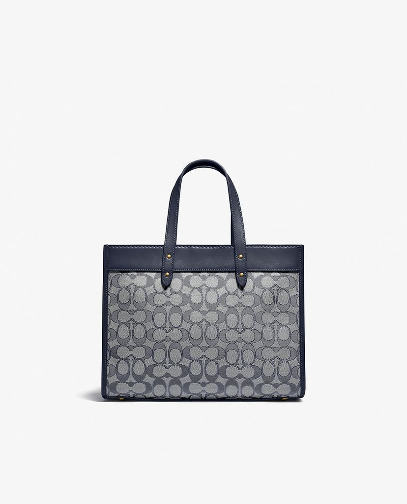 COACH - Túi đeo vai nữ chữ nhật Field 30 In Signature Jacquard