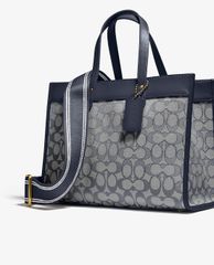 COACH - Túi đeo vai nữ chữ nhật Field 30 In Signature Jacquard