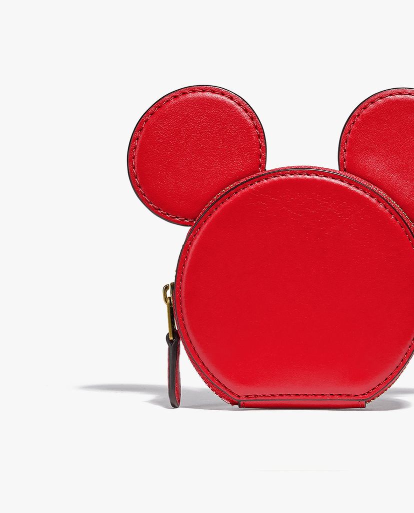 COACH - Ví cầm tay Disney Mickey Mouse X Keith Haring Coin