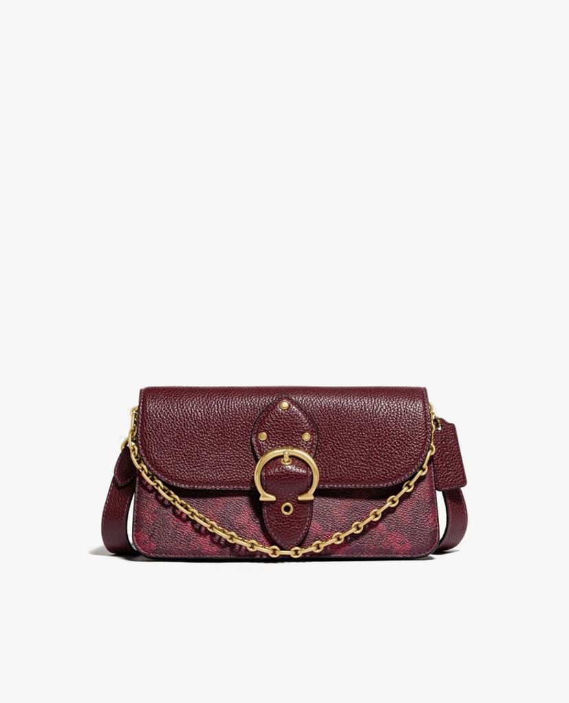 COACH - Ví cầm tay nữ họa tiết