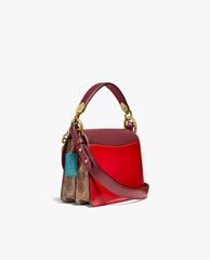 COACH - Túi đeo vai nữ nắp gập Signature Canvas