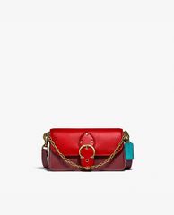 COACH - Túi xách tay nữ Cow Leather Olive Green