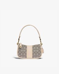 COACH - Túi đeo vai nữ Swinger 20 In Signature Jacquard