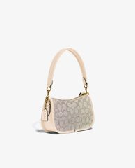 COACH - Túi đeo vai nữ Swinger 20 In Signature Jacquard