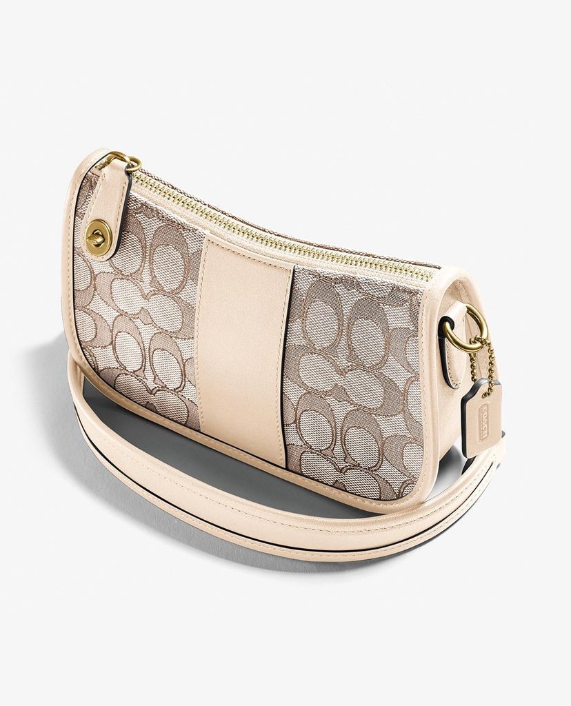 COACH - Túi đeo vai nữ Swinger 20 In Signature Jacquard