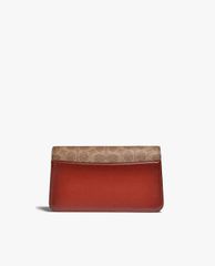 COACH - Túi đeo chéo nữ chữ nhật Beat In Signature Canvas