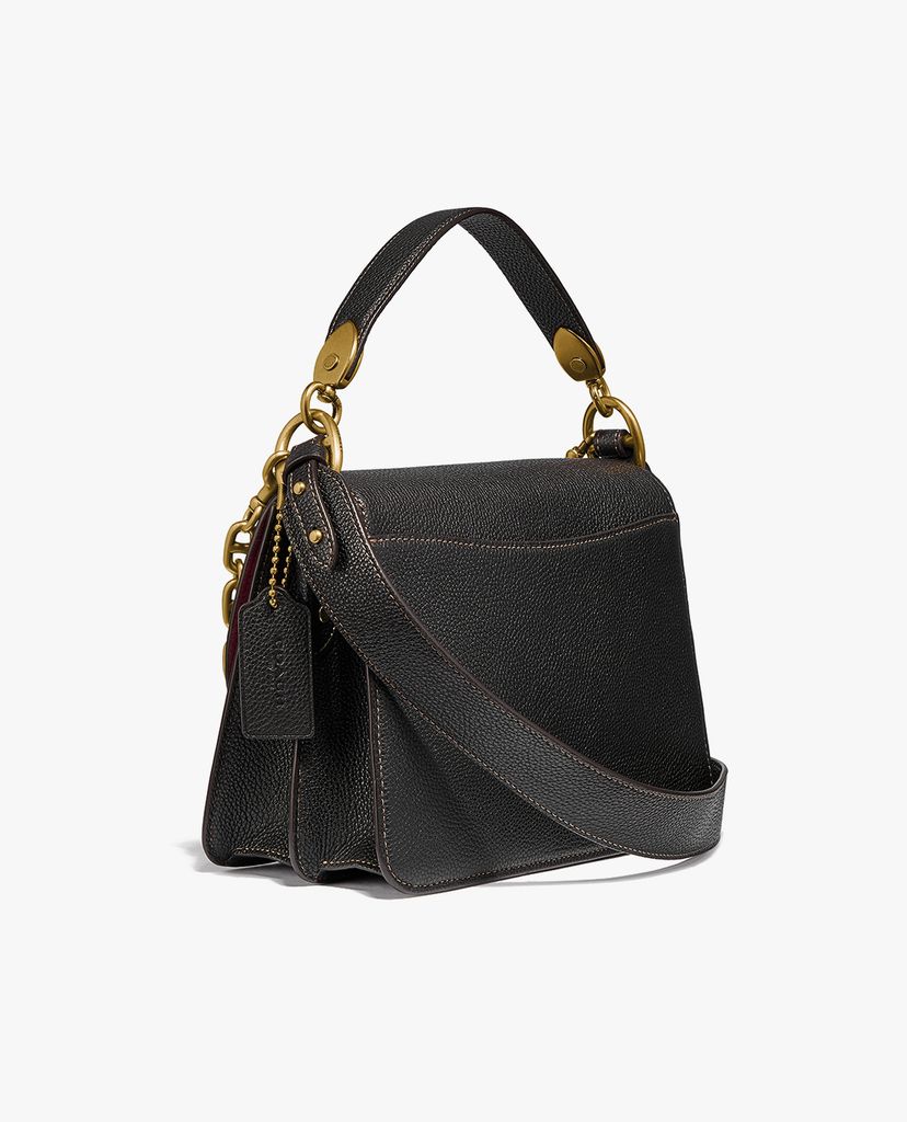 COACH - Túi đeo vai nữ chữ nhật Beat With Horse & Carriage Print