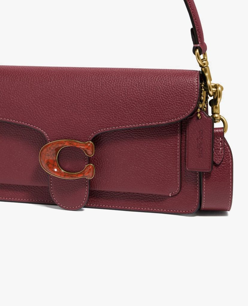COACH - Túi đeo vai chữ nhật nắp gập Tabby 26