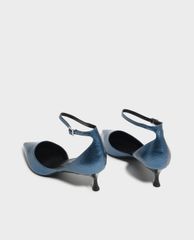 CHARLES & KEITH - Giày cao gót mũi nhọn Bronze Metallic