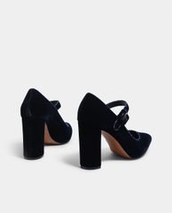 CHARLES & KEITH - Giày cao gót mũi nhọn đế trụ Block Heel