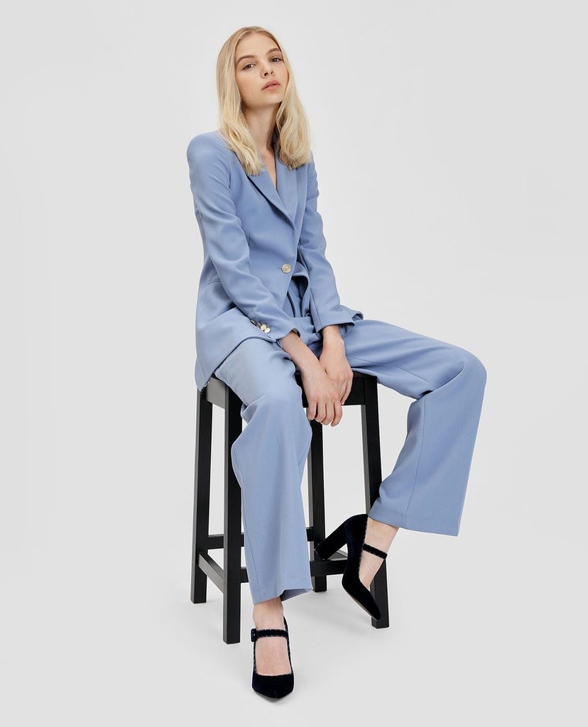 CHARLES & KEITH - Giày cao gót mũi nhọn đế trụ Block Heel