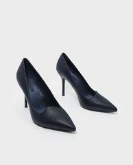 CHARLES & KEITH - Giày cao gót mũi nhọn Asymmetrical Topline Pumps