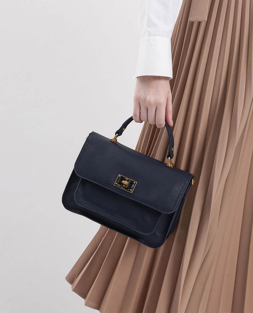 CHARLES & KEITH - Túi xách tay Resin Effect Buckle