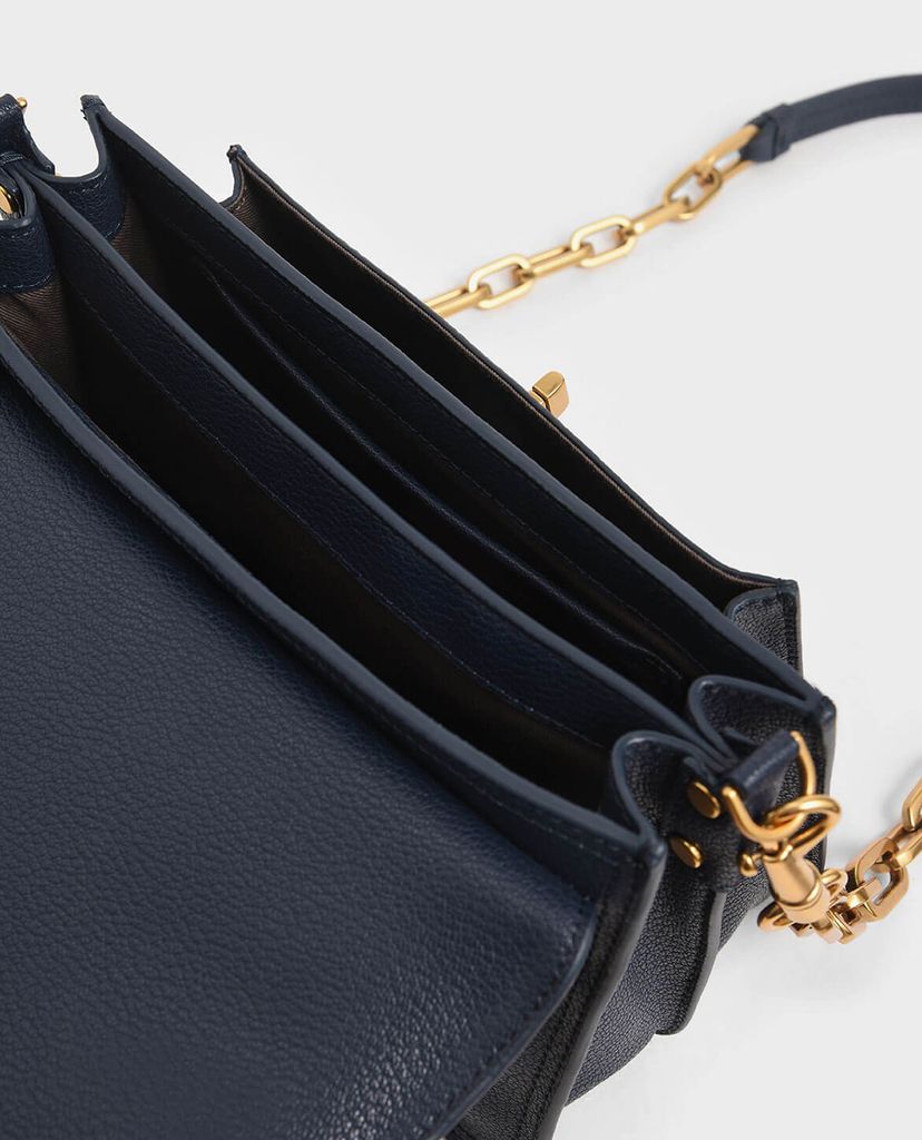 CHARLES & KEITH - Túi xách tay Resin Effect Buckle