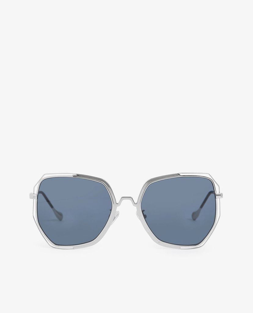 CHARLES & KEITH - Kính mát nữ thời trang Multicoloured Gradient Lens Butterfly