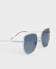 CHARLES & KEITH - Kính mát nữ thời trang Multicoloured Gradient Lens Butterfly
