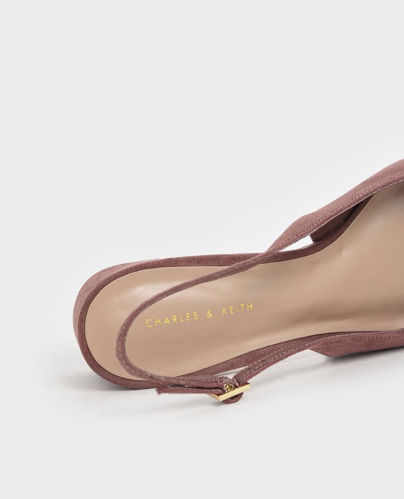 CHARLES & KEITH - Giày cao gót mũi nhọn Pointed Toe Slingback