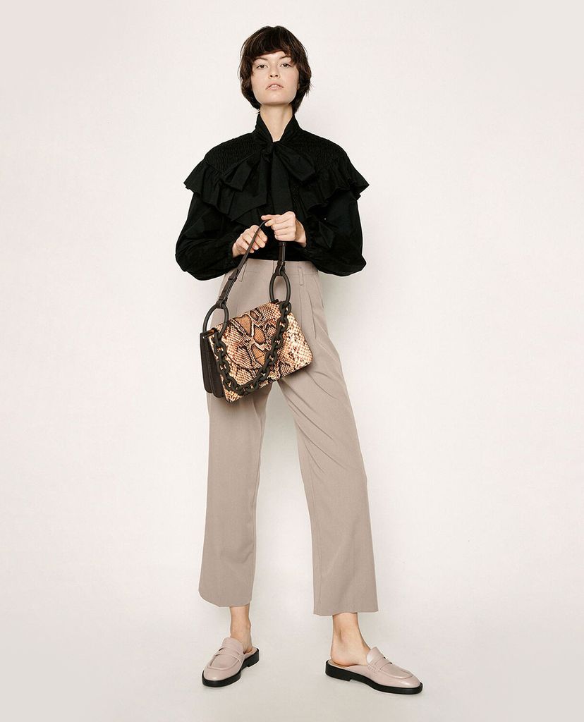 CHARLES & KEITH - Giày đế bệt nữ Penny Loafer