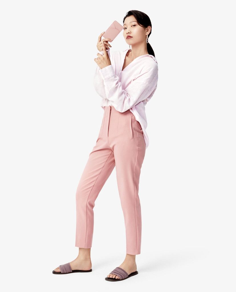 CHARLES & KEITH - Dép nữ quai ngang thời trang