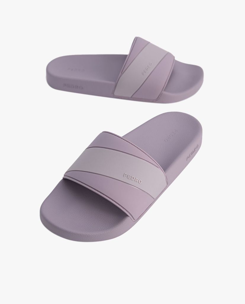 PEDRO - Dép nữ quai ngang bản rộng Pastel