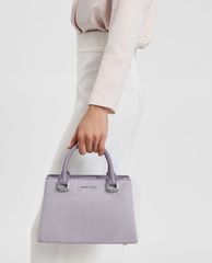 CHARLES & KEITH - Túi xách tay nữ chữ nhật Classic Top