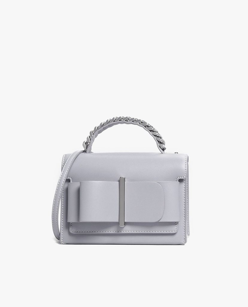 CHARLES & KEITH - Túi xách tay chữ nhật Bow Detail