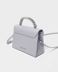CHARLES & KEITH - Túi xách tay chữ nhật Bow Detail