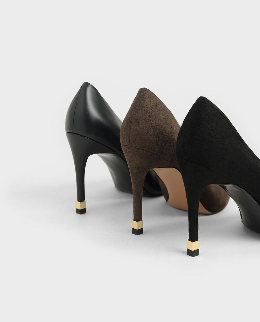 CHARLES & KEITH - Giày cao gót mũi nhọn Stiletto