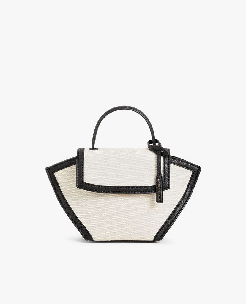 CHARLES & KEITH - Túi xách tay nữ Trapeze Top Handle