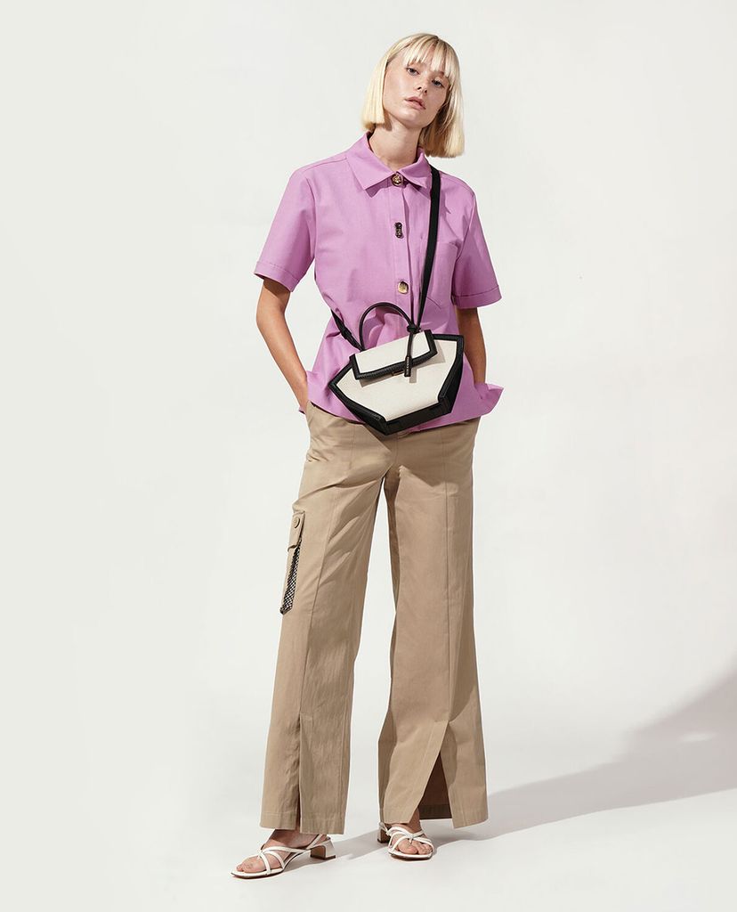 CHARLES & KEITH - Túi xách tay nữ Trapeze Top Handle