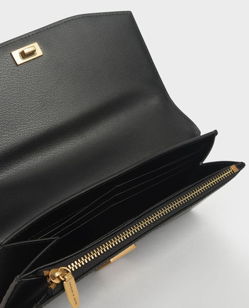 CHARLES & KEITH - Ví nữ dáng dài Mini Long