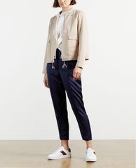 TED BAKER - Áo khoác kiểu nữ cổ trụ tay dài Farica
