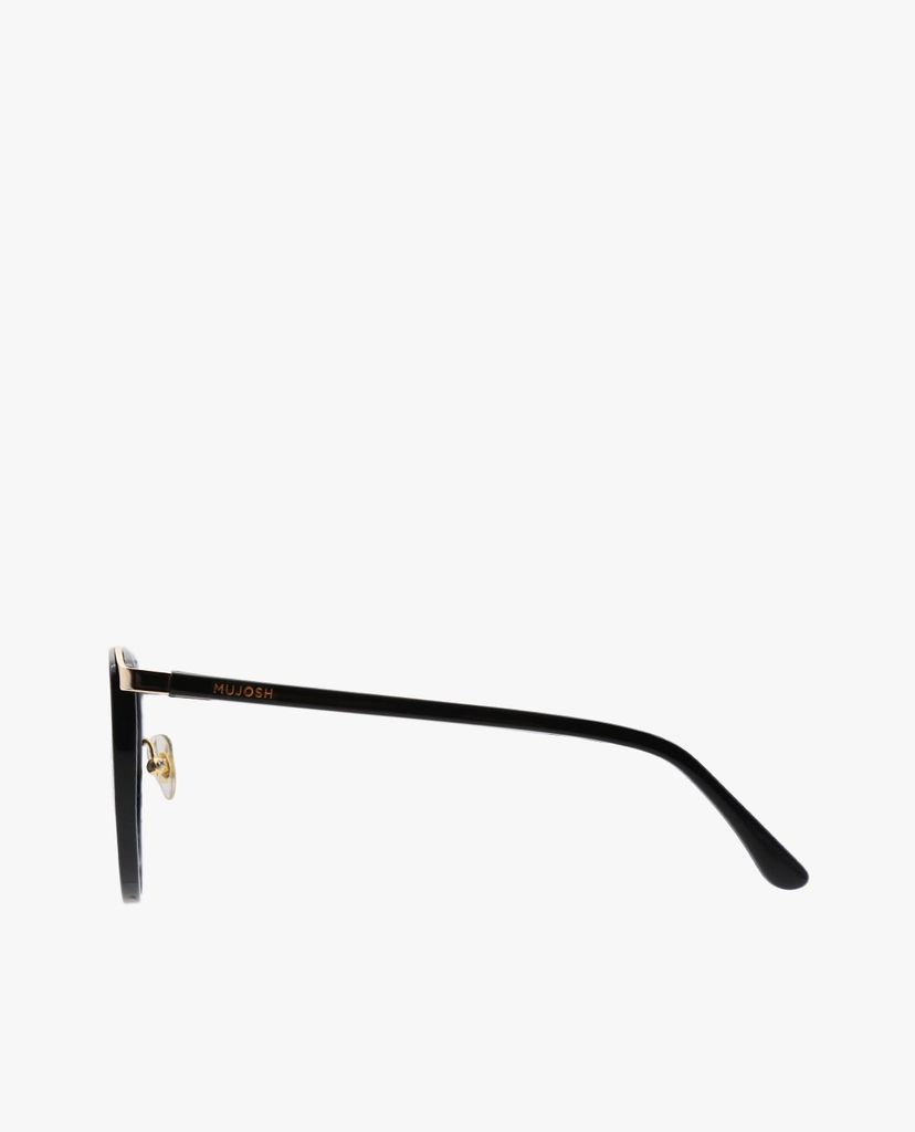 MUJOSH - Kính mát nữ gọng tròn thời trang Rectangle & Round
