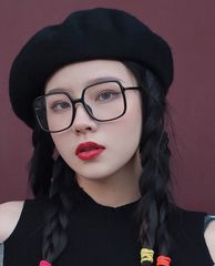 MUJOSH - Gọng kính vuông oversize hiện đại