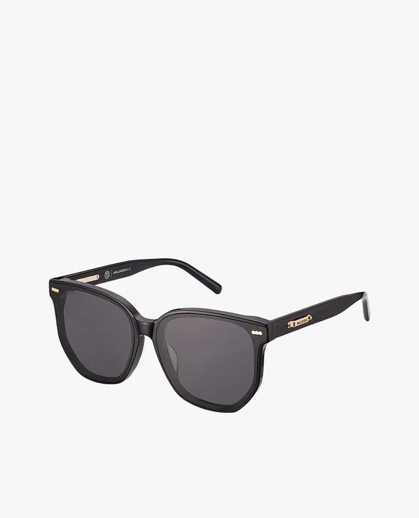 MUJOSH - Kính mát gọng vuông unisex bảng dày cá tính