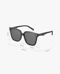 MUJOSH - Kính mát nam gọng vuông bản dày thời trang Rectangle & Round