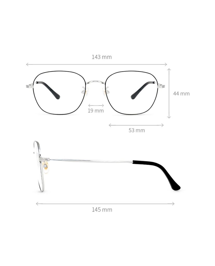 aojo - Gọng kính thời trang Simple Light