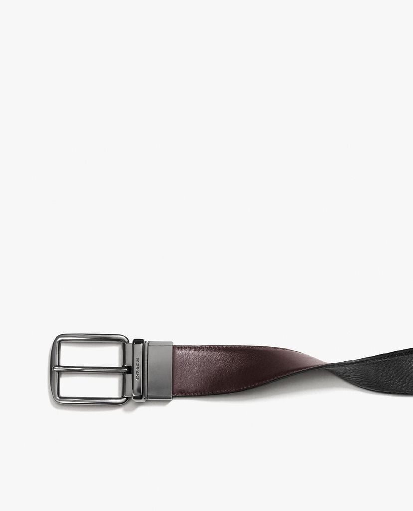 COACH - Thắt lưng nam bản vừa thời trang Wide Regular