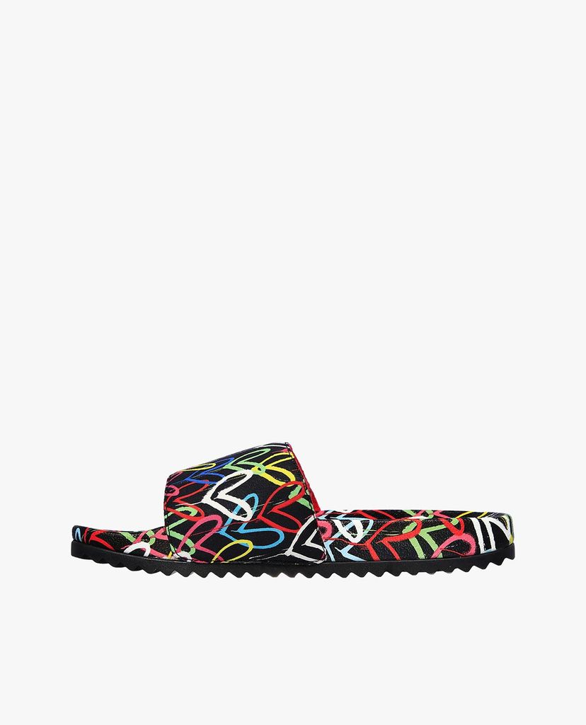SKECHERS - Dép nữ quai ngang Pop Ups