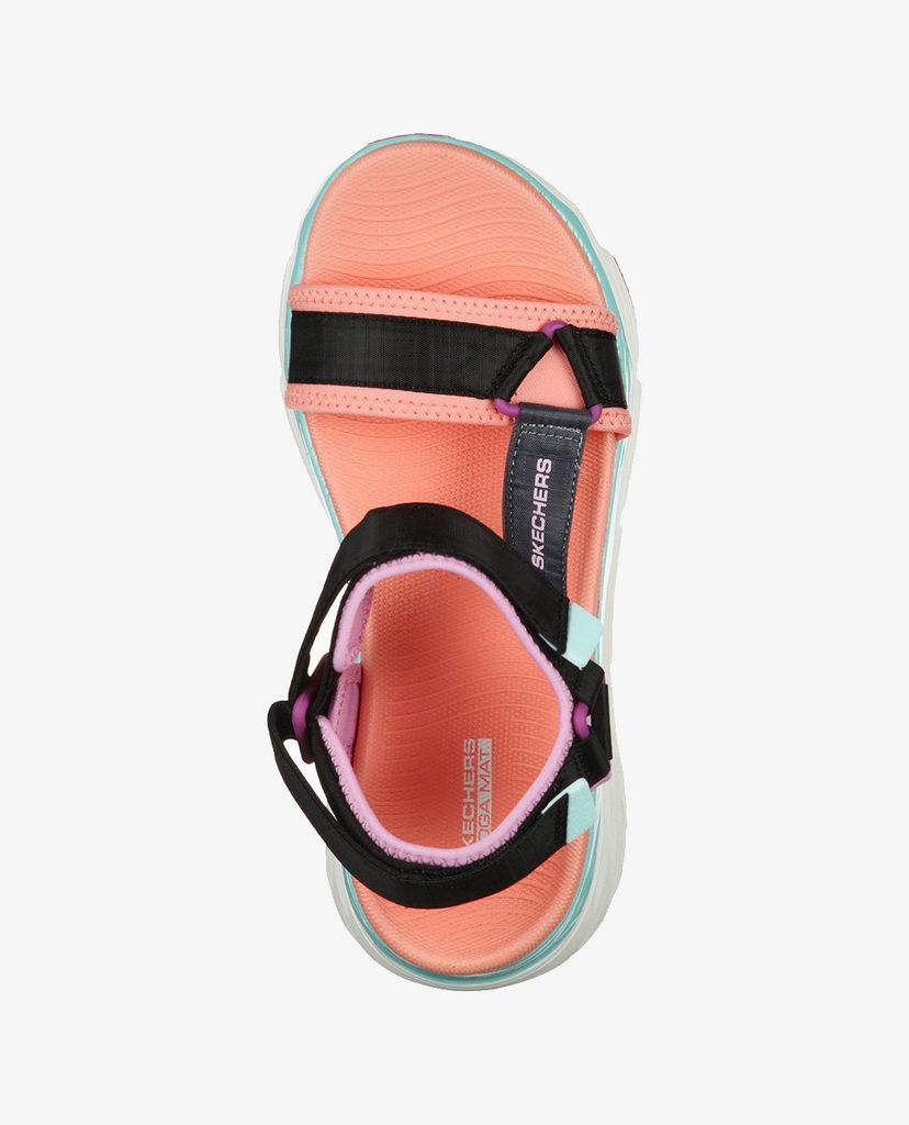 SKECHERS - Giày sandal nữ quai ngang Max Cushioning Swag