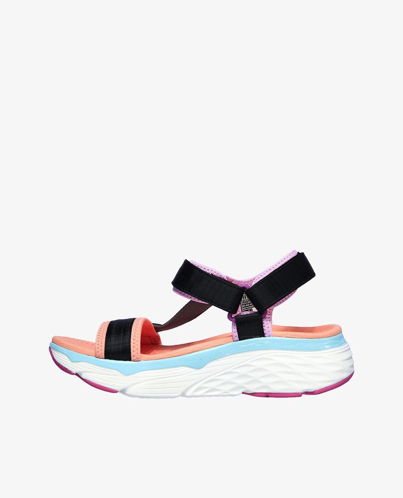 SKECHERS - Giày sandal nữ quai ngang Max Cushioning Swag