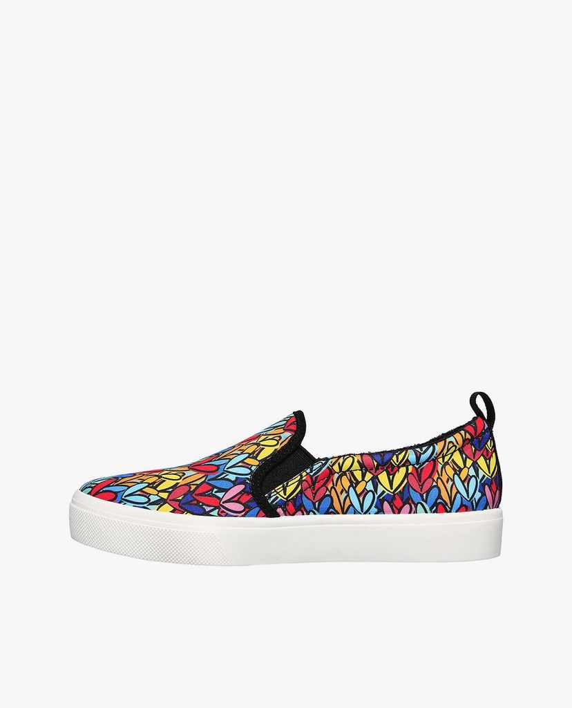 SKECHERS - Giày slip on nữ Skechers x JGoldcrown Poppy Heart in Love