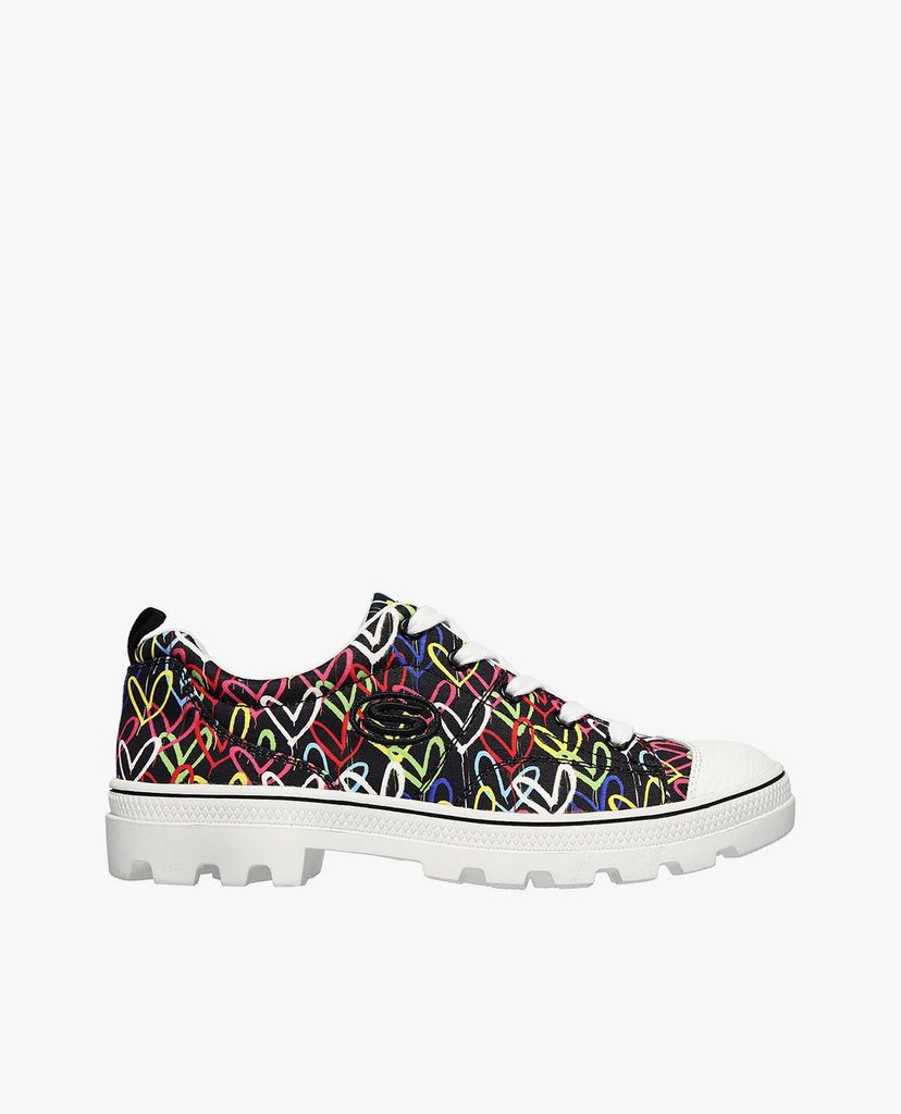 SKECHERS - Giày sneaker nữ Skechers x JGoldcrown Roadies Hashtag Love