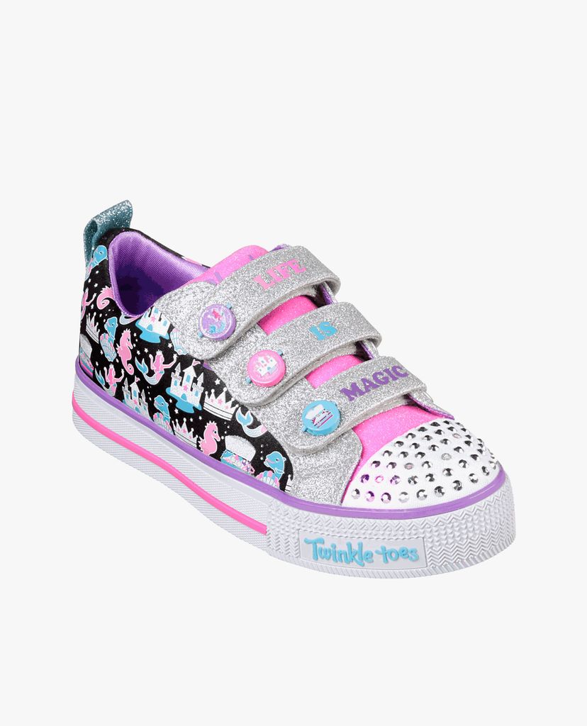 SKECHERS - Giày sneaker trẻ em Twinkle Lite Miss Magical